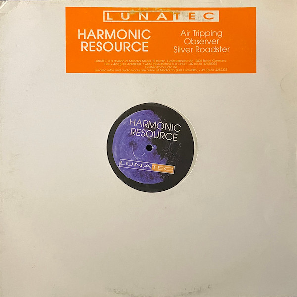 Harmonic Resource - Air Tripping | Lunatec (LUNA 018) - main
