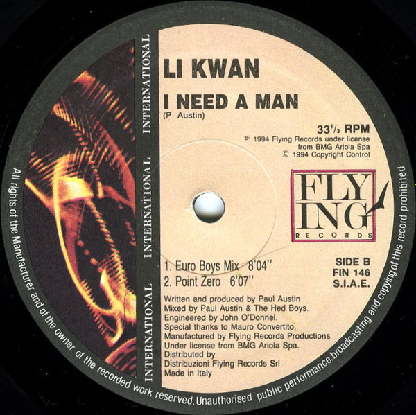 Li Kwan - I Need A Man | Flying International (FIN 146) - 2 Li Kwan - I Need A Man | Flying International (FIN 146) - 2