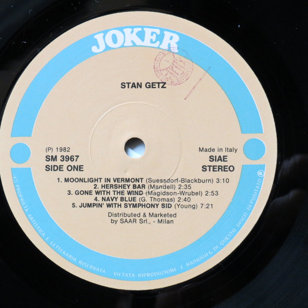 Stan Getz - Stan Getz | Joker (SM 3967) - 3