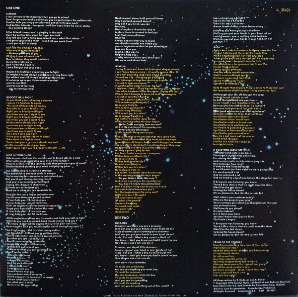 Supertramp - Crime Of The Century | A&M Records (L 35426) - 3