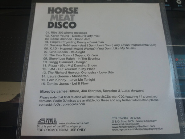 Various - Horse Meat Disco | Strut (STRUT046CD) - 3