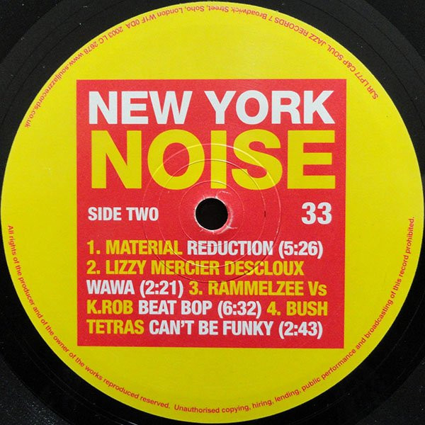 Various - New York Noise (Dance Music From The New York Underground 1978-1982) | Soul Jazz Records (SJR LP077) - 4