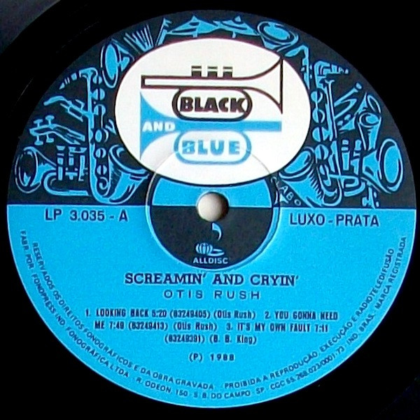Otis Rush - Screamin' And Cryin' | Black And Blue (LP 3.035) - 3 Otis Rush - Screamin' And Cryin' | Black And Blue (LP 3.035) - 3