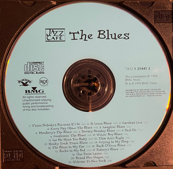 Various - Jazz Café - The Blues | BMG (7432 1 21445 2) - 3 Various - Jazz Café - The Blues | BMG (7432 1 21445 2) - 3
