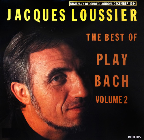 Jacques Loussier - The Best Of Play Bach Volume 2 | Philips (PHL 1 3008) - main