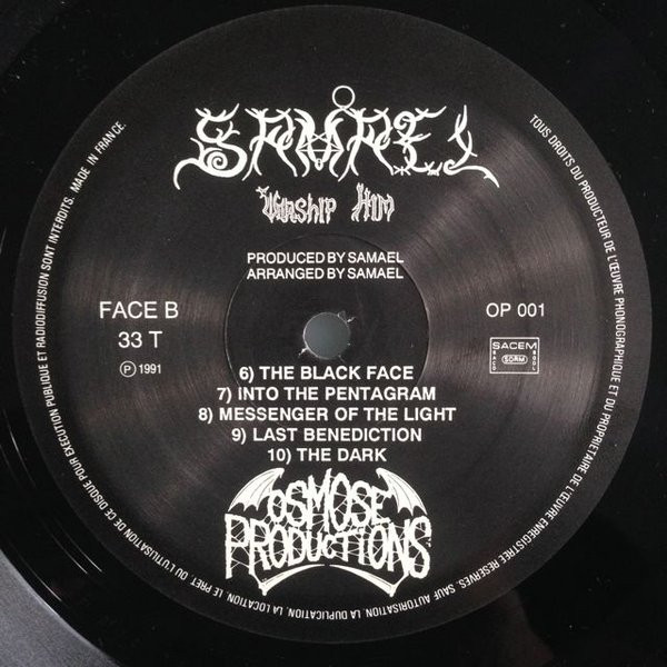 Samael - Worship Him | Osmose Productions (OP 001) - 4