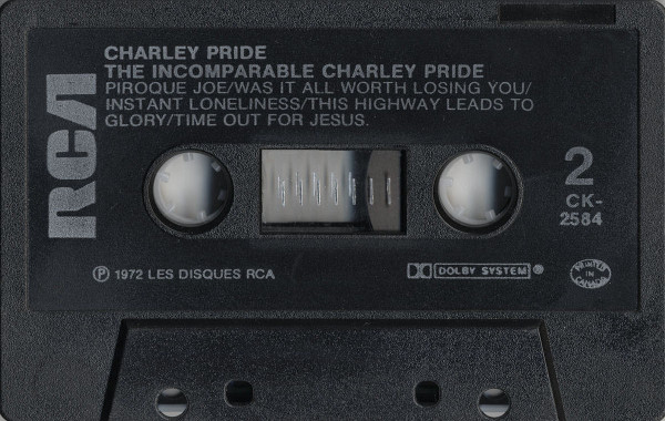 Charley Pride - The Incomparable Charley Pride | RCA (CK-2584) - 4 Charley Pride - The Incomparable Charley Pride | RCA (CK-2584) - 4