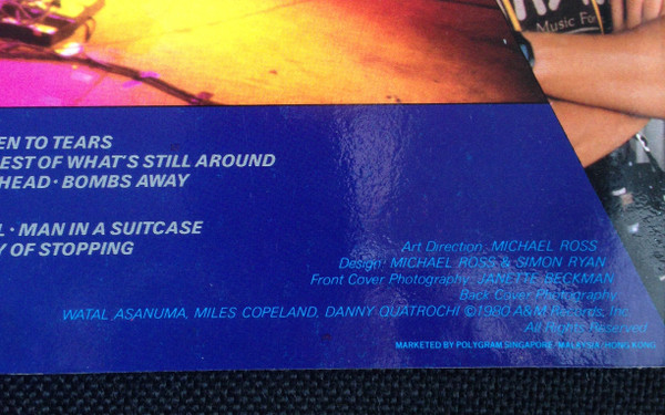 The Police - Zenyatta Mondatta | A&M Records (SP-4831) - 4