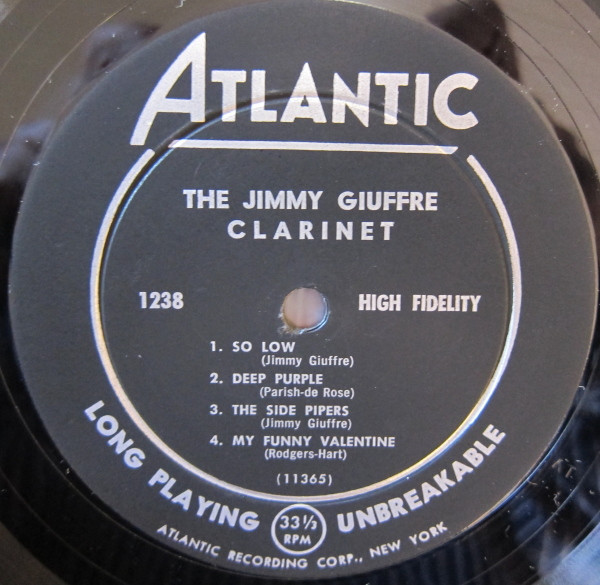Jimmy Giuffre - The Jimmy Giuffre Clarinet | Atlantic (1238) - 4
