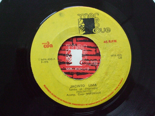 Jacinto Lima - Tamba Oh Jinquingue / Mua-Diama | Merengue (MPA-4045-CD) - 2