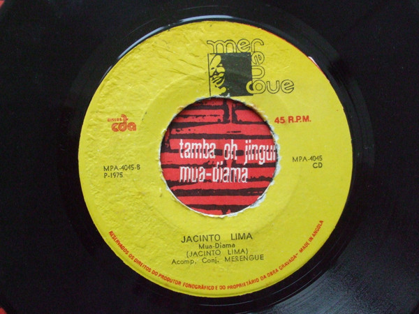 Jacinto Lima - Tamba Oh Jinquingue / Mua-Diama | Merengue (MPA-4045-CD) - 3