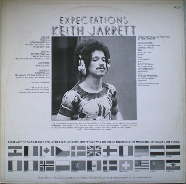 Keith Jarrett - Expectations | CBS (S 67282) - 4 Keith Jarrett - Expectations | CBS (S 67282) - 4