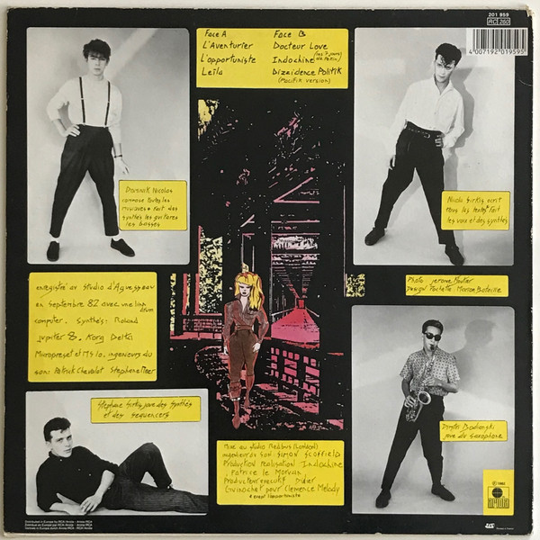 Indochine - L'Aventurier | Clemence Melody (201 959) - 2 Indochine - L'Aventurier | Clemence Melody (201 959) - 2