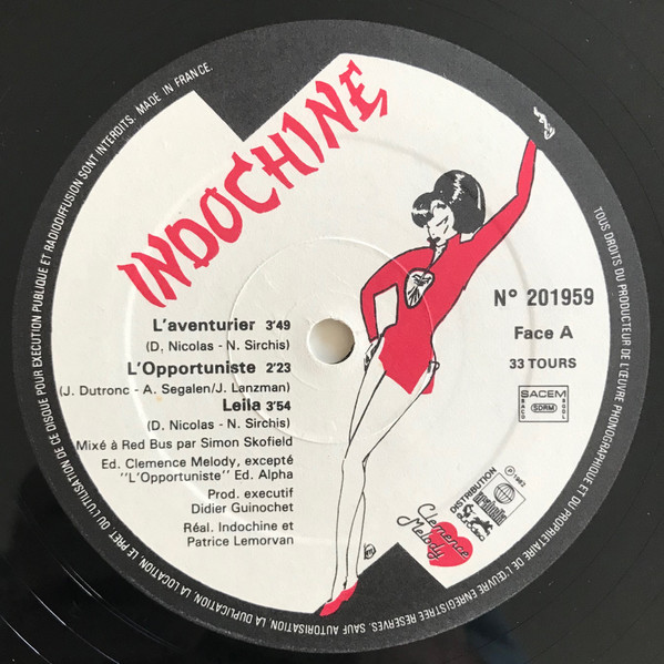 Indochine - L'Aventurier | Clemence Melody (201 959) - 4 Indochine - L'Aventurier | Clemence Melody (201 959) - 4
