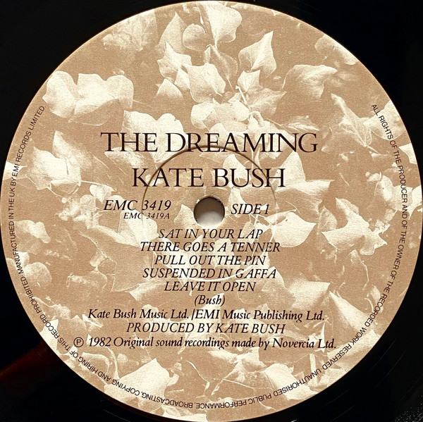 Kate Bush - The Dreaming | EMI (EMC 3419) - 3