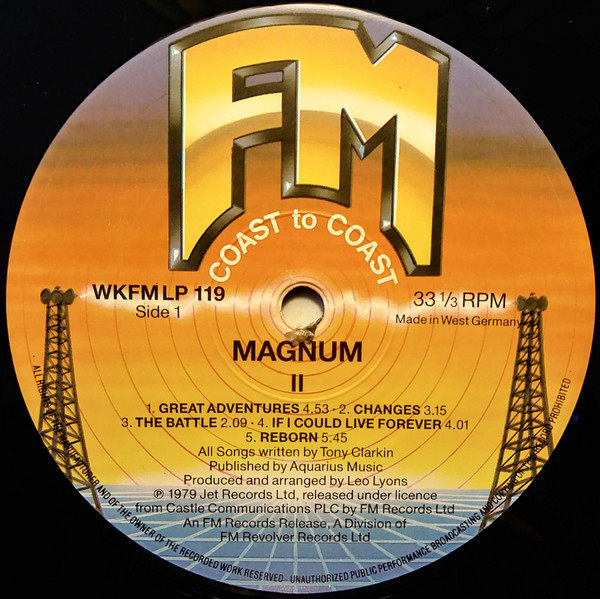 Magnum - Magnum II | FM (WKFMLP 119) - 3