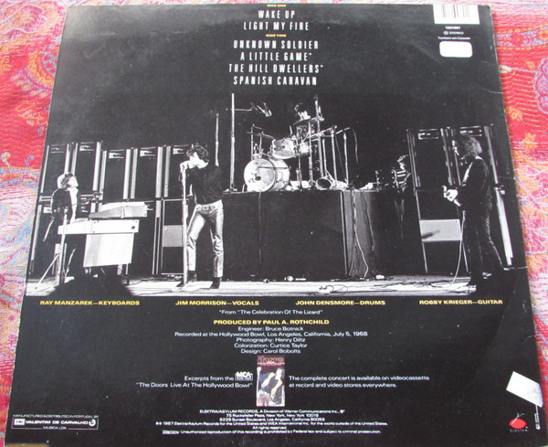 The Doors - Live At The Hollywood Bowl | Elektra (1591891) - 3