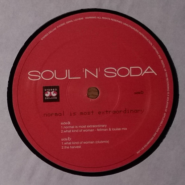 Soul 'N' Soda - Normal Is Most Extraordinary | Stereo Deluxe (sd079) - 3 Soul 'N' Soda - Normal Is Most Extraordinary | Stereo Deluxe (sd079) - 3