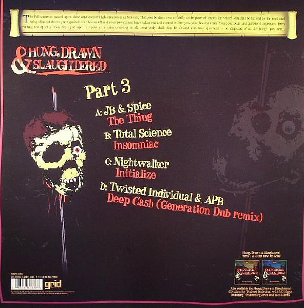 Various - Hung, Drawn & Slaughtered Part 3 Of 3 | Grid Recordings (GRIDUK005) - 2