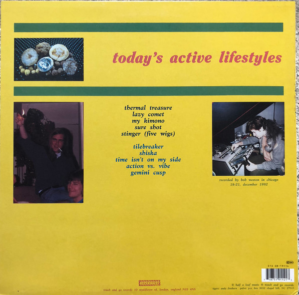 Polvo - Today's Active Lifestyles | Touch And Go (TG114) - 2