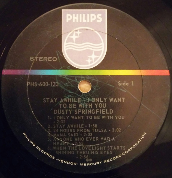 Dusty Springfield - Stay Awhile - I Only Want To Be With You | Philips (PHS 600-133) - 3 Dusty Springfield - Stay Awhile - I Only Want To Be With You | Philips (PHS 600-133) - 3
