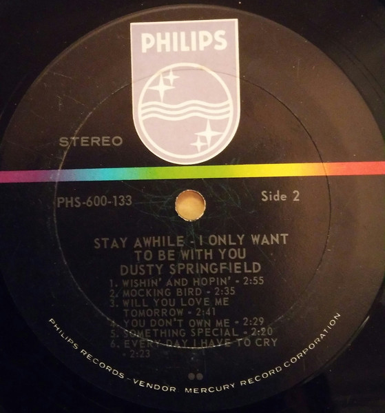 Dusty Springfield - Stay Awhile - I Only Want To Be With You | Philips (PHS 600-133) - 4 Dusty Springfield - Stay Awhile - I Only Want To Be With You | Philips (PHS 600-133) - 4