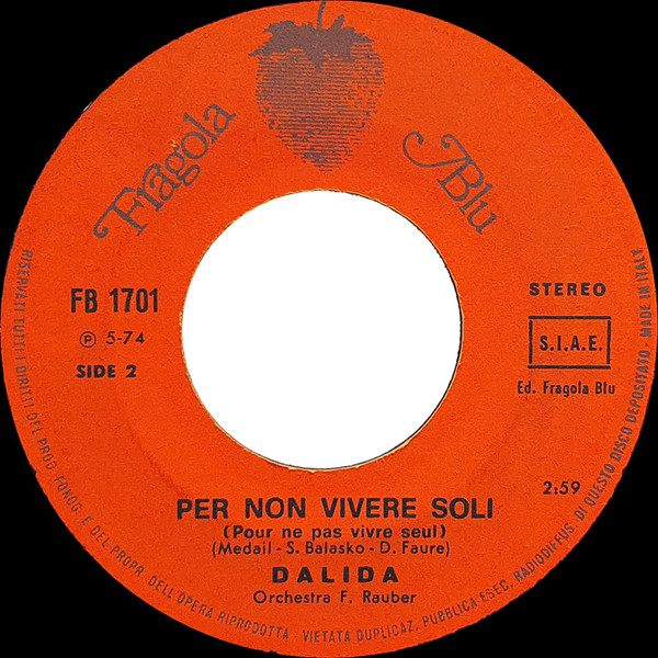 Dalida - 18 Anni | Fragola Blu (FB 1701) - 4