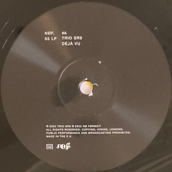 Trio SR9 - Déjà Vu | No Format (NØF 55 LP) - 4