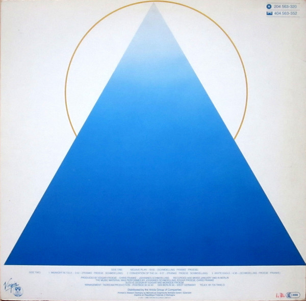 Tangerine Dream - White Eagle | Virgin (204 563) - 2 Tangerine Dream - White Eagle | Virgin (204 563) - 2