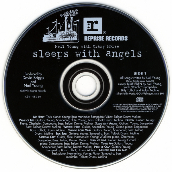 Neil Young And Crazy Horse - Sleeps With Angels [CD] | Reprise Records (CDW 45749) - 4