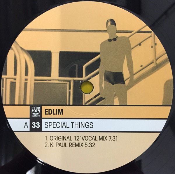Edlim - Special Things | Club Culture (8573 87036-0) - 2