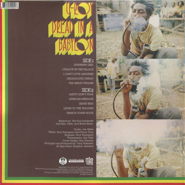 U-Roy - Dread In A Babylon | Get On Down (GET54090-LP) - 2 U-Roy - Dread In A Babylon | Get On Down (GET54090-LP) - 2