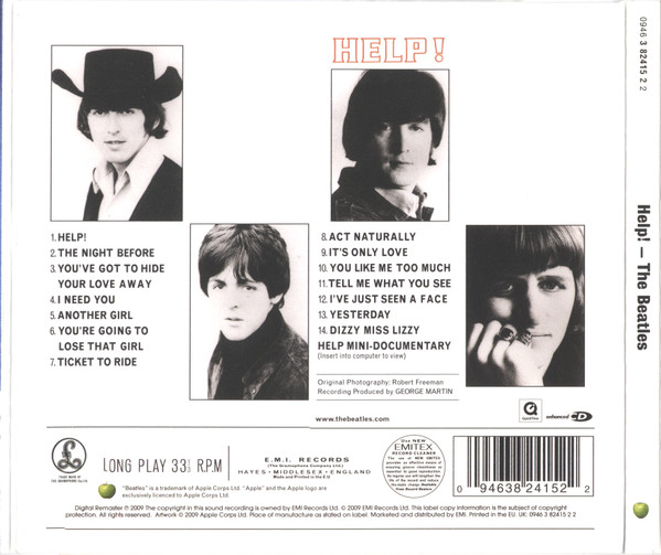 The Beatles - Help! CD | Apple Records (0946 3 82415 2 2) - 2