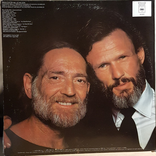 Willie Nelson - Willie Nelson Sings Kristofferson / Red Headed Stranger | CBS (241037) - 2 Willie Nelson - Willie Nelson Sings Kristofferson / Red Headed Stranger | CBS (241037) - 2