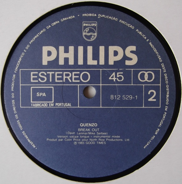 Quenzo - Break-Out | PolyGram Discos (812529-1) - 4