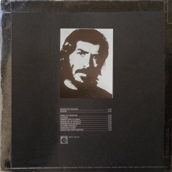 Joan Manuel Serrat - Miguel Hernandez | Novola (NLX-1034-S) - 4