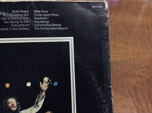 Jethro Tull - Live - Bursting Out | Chrysalis (6641 873) - 3 Jethro Tull - Live - Bursting Out | Chrysalis (6641 873) - 3