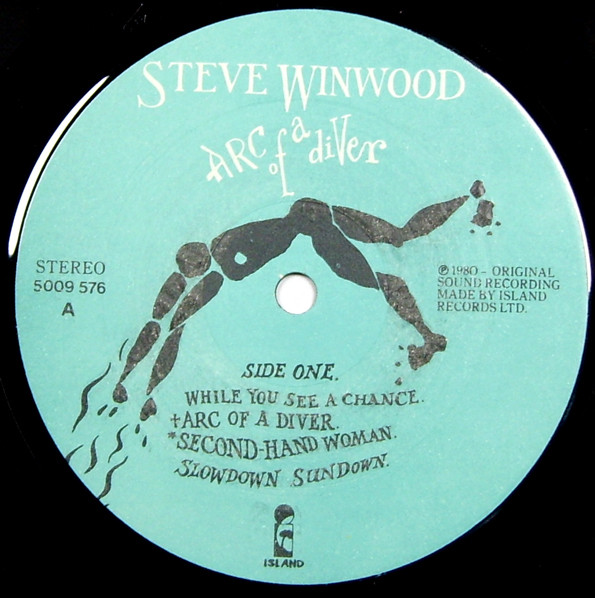 Steve Winwood - Arc Of A Diver | Island Records (5009576)