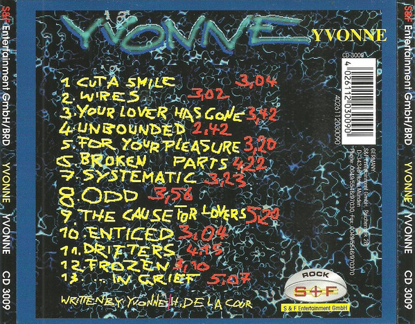 Yvonne - Yvonne | Rock S + F (CD 3009) - 2