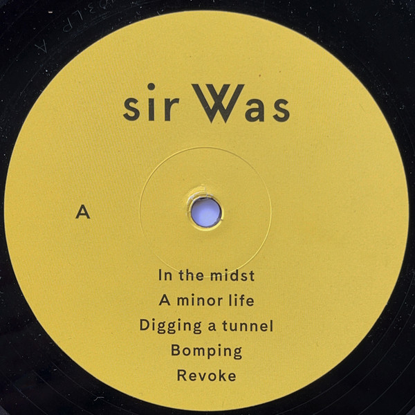 Sir Was - Digging A Tunnel | City Slang (SLANG50103LP) - 3 Sir Was - Digging A Tunnel | City Slang (SLANG50103LP) - 3