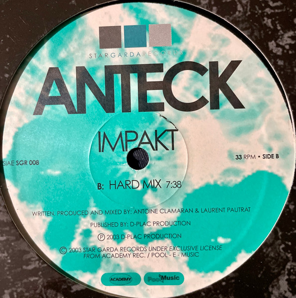 Anteck - Impakt | Star Garda Records (SGR 008) - 2