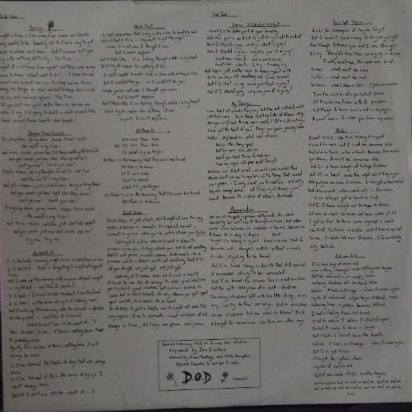 Rites Of Spring - Rites Of Spring | Dischord Records (DISCHORD Nº16) - 4 Rites Of Spring - Rites Of Spring | Dischord Records (DISCHORD Nº16) - 4