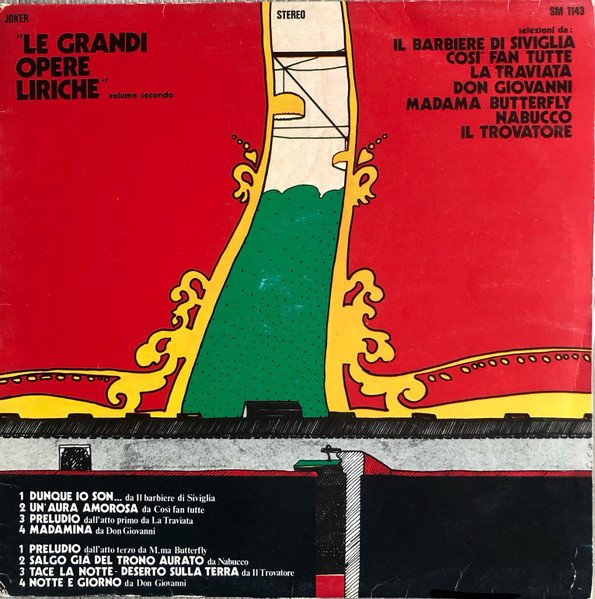 Various - Le Grandi Opere Liriche Volume Secondo | International Joker Production (SM 1143)