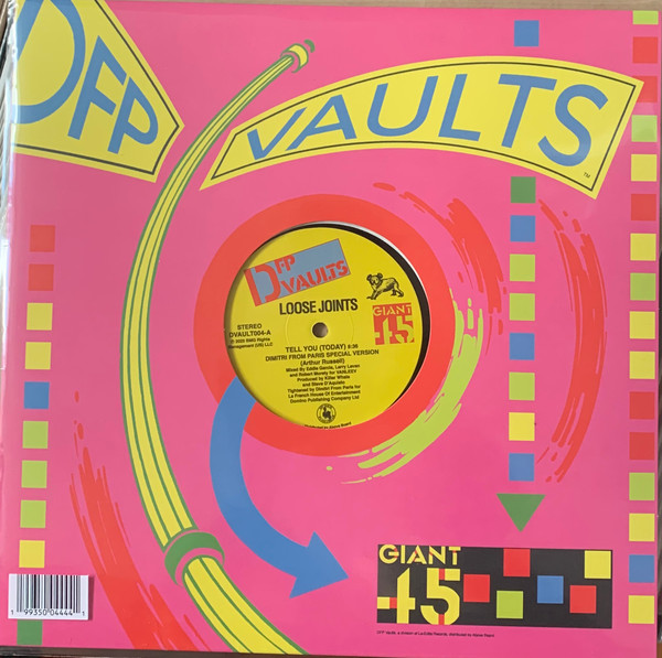 Loose Joints - Tell You (Today) (Dimitri From Paris Special Version) | DFP Vaults (DVAULT-004) - main Loose Joints - Tell You (Today) (Dimitri From Paris Special Version) | DFP Vaults (DVAULT-004) - main