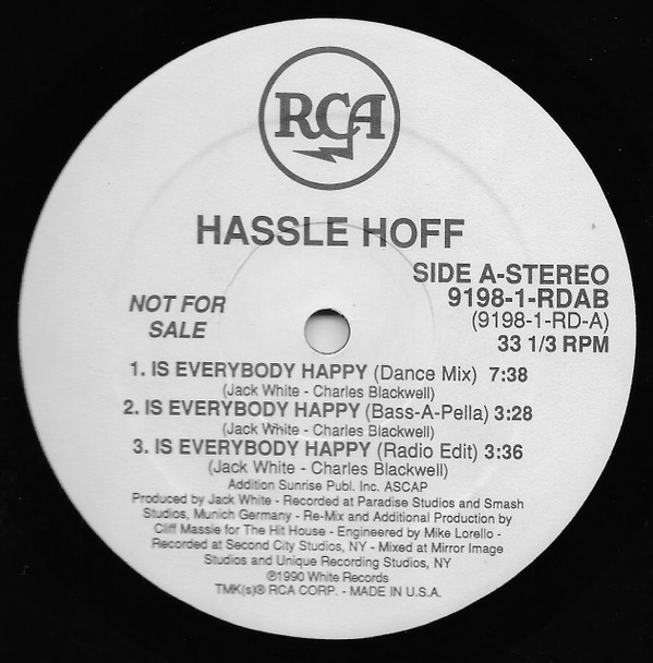 David Hasselhoff - Is Everybody Happy | Rca (9198-1-RDAB)