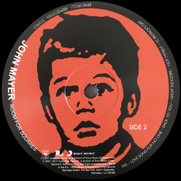 John Mayer - Room For Squares | Sony Music (88985393221) - 4 John Mayer - Room For Squares | Sony Music (88985393221) - 4