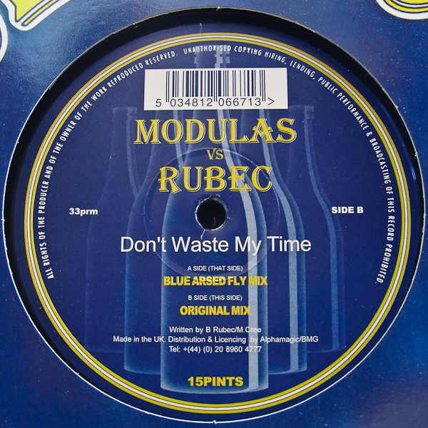 Modulas vs Rubec - Don't Waste My Time | Public House (15PINTS) - main