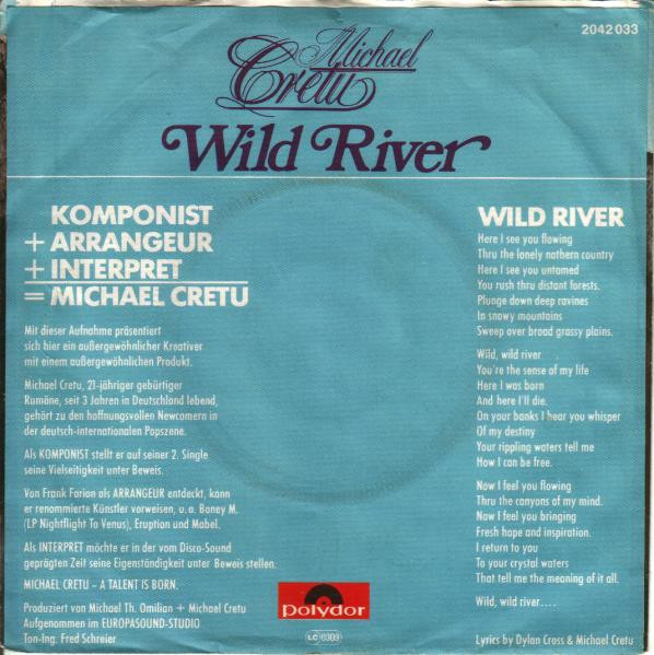 Michael Cretu - Wild River | Polydor (2042 033) - 2