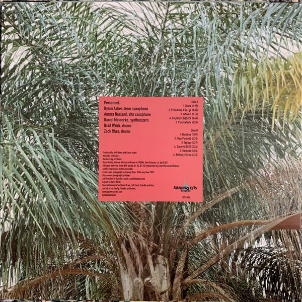 Byron Asher - Doubles [Vinyl] | Sinking City Records (SCR-024) - 2
