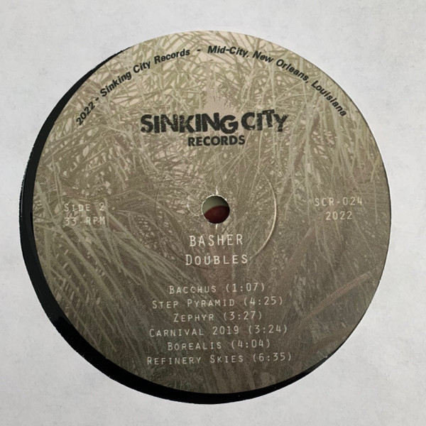 Byron Asher - Doubles [Vinyl] | Sinking City Records (SCR-024) - 3